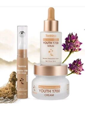 Youth 1700 Serum & Cream Set - White and Rose Gold